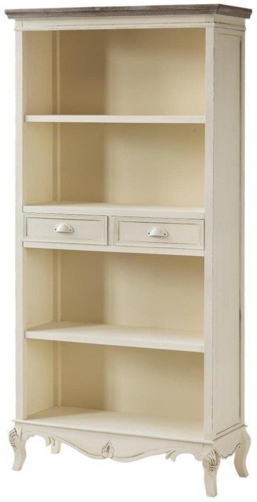 Livin Hill Regal Rimini Creme, hellbraune Spitze RI02 Bild 1