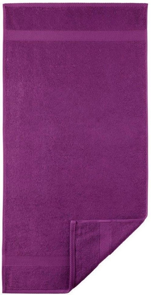 Diamant Duschtuch 70x140cm lila 450g/m² 100% Baumwolle Bild 1