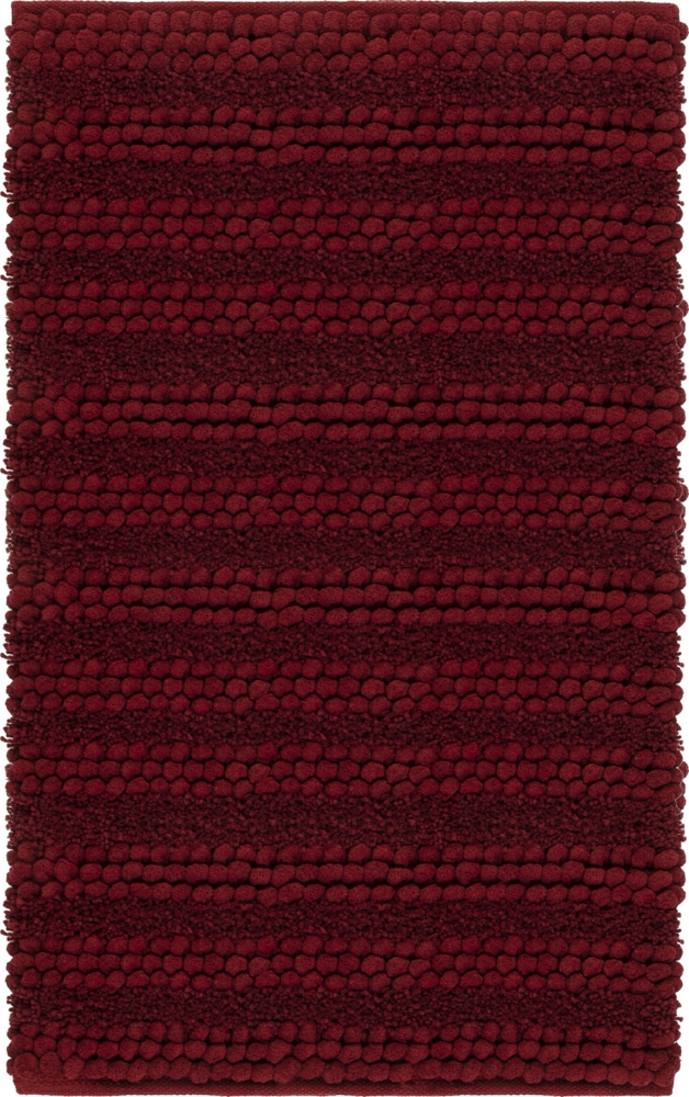 Heckett and Lane Badematte Roberto 1 Badematte 70 x 120 cm 60% Baumwolle, 40% Polyester Spicy Red Bild 1