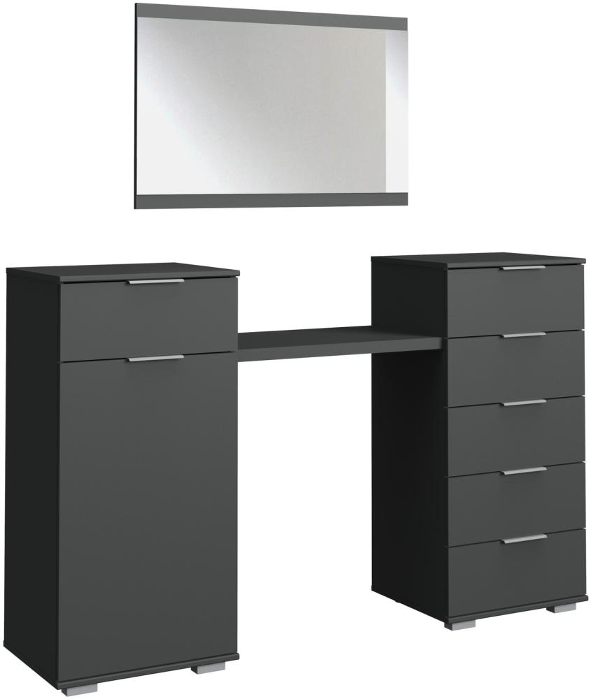 Schminkschrank >Easy Plus< (BxHxT: 165x192x41 cm) in graphit Bild 1