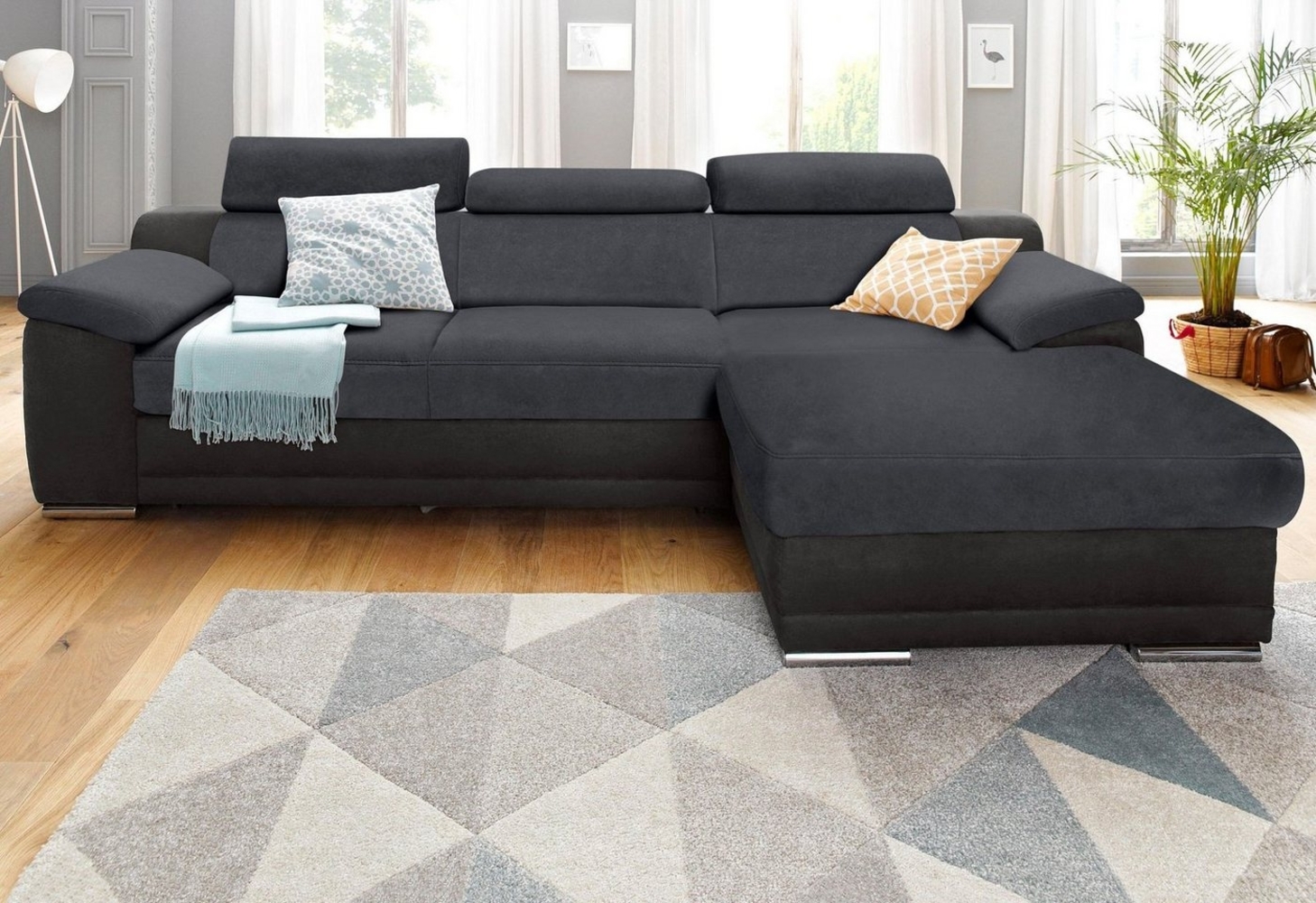 sit&more Ecksofa Xenia L-Form, wahlweise mit Bettfunktion Bild 1