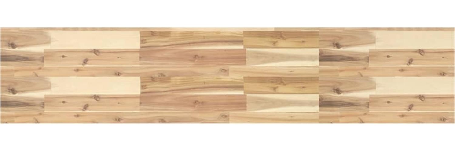 vidaXL Schweberegal 140x30x4 cm Massivholz Akazie Unbehandelt 3279463 Bild 1