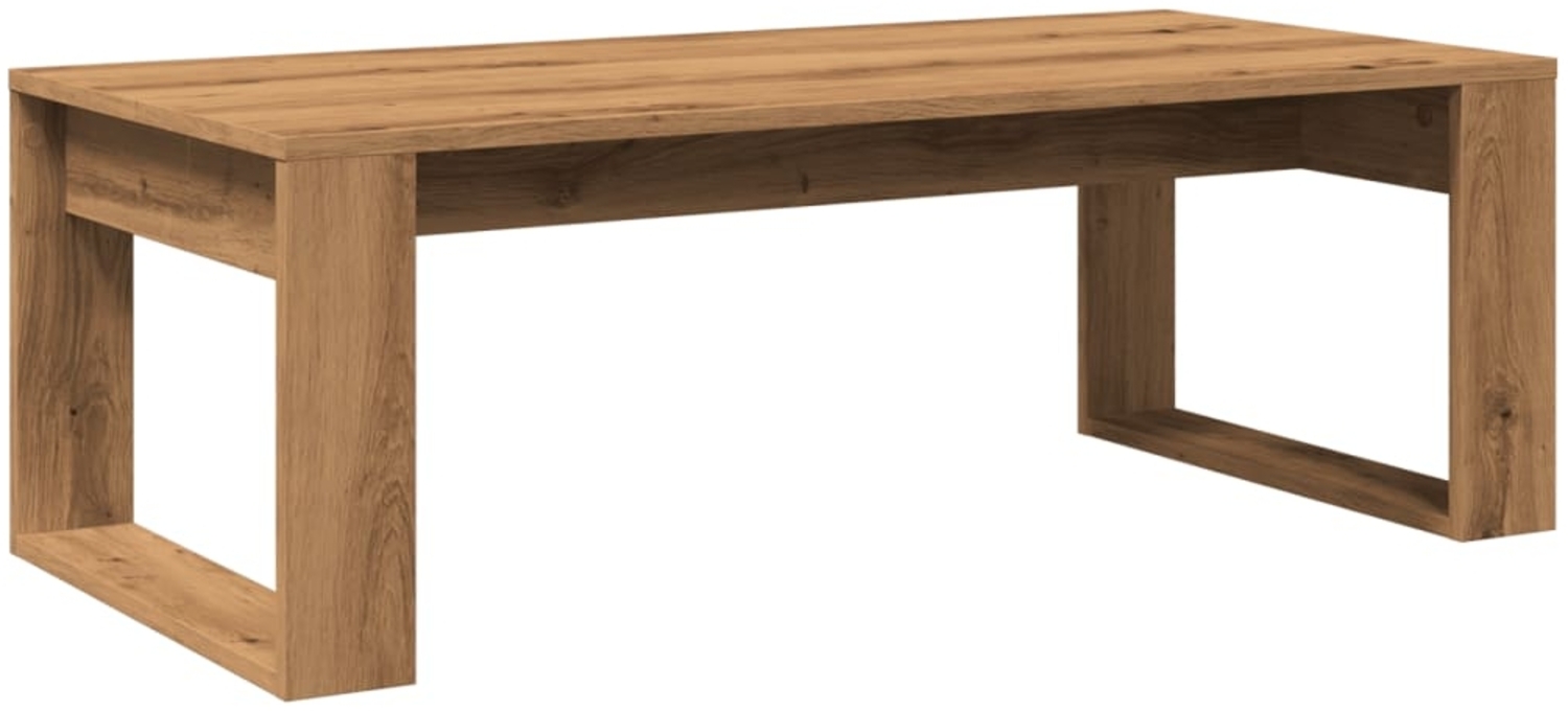 vidaXL Couchtisch Artisan-Eiche 102x50x35 cm Holzwerkstoff 856681 Bild 1