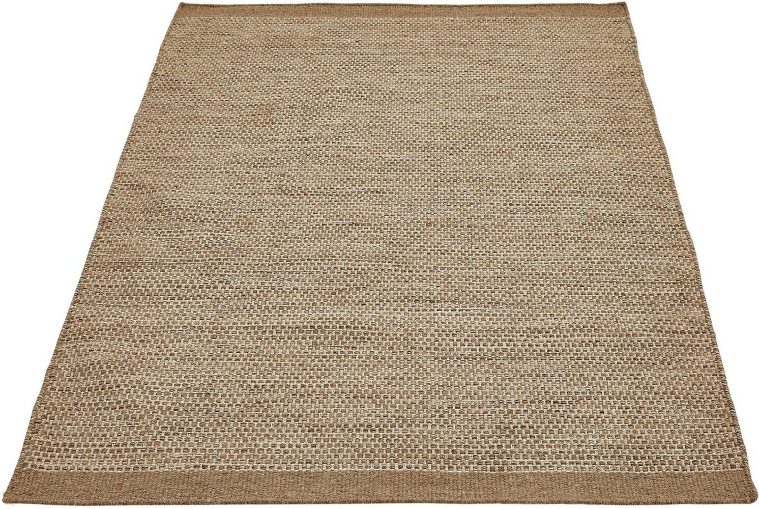 LUXOR living Wollteppich Visby, rechteckig, Höhe: 8 mm, Handweb Teppich, Flachgewebe, handgewebt, reine Wolle Bild 1