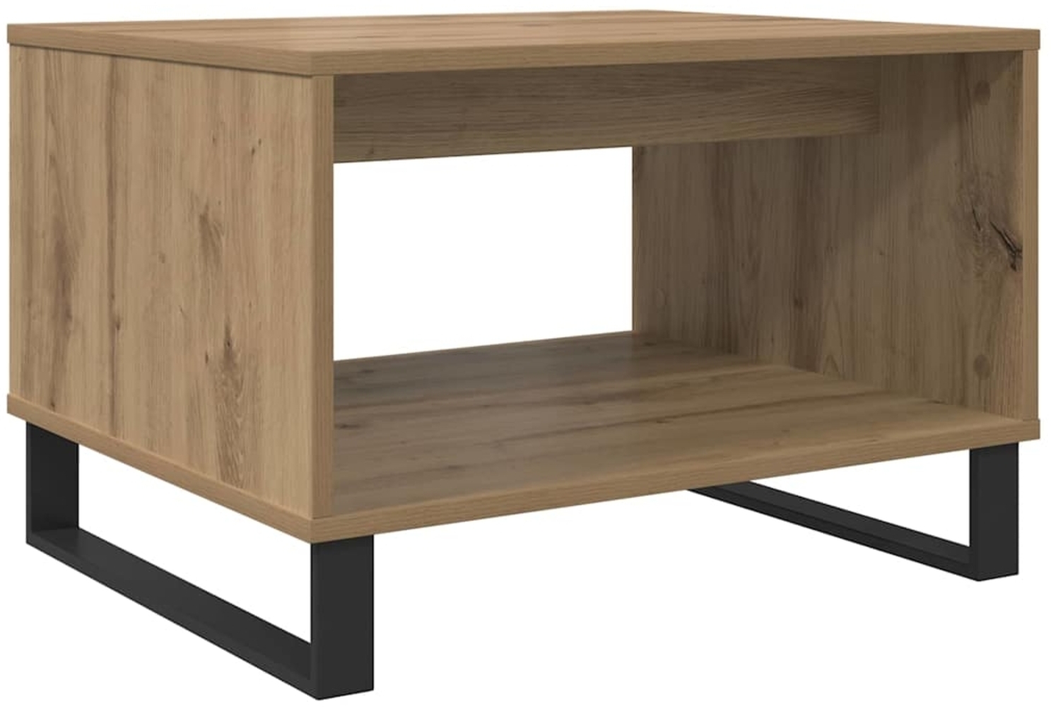 vidaXL Couchtisch Artisan-Eiche 60 x 50 x 40 cm Holzwerkstoff 879613 Bild 1