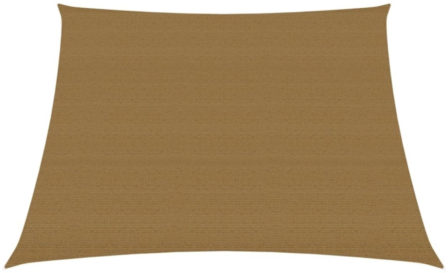 Sonnensegel 160 g/m² Taupe 4/5x3 m HDPE Bild 1