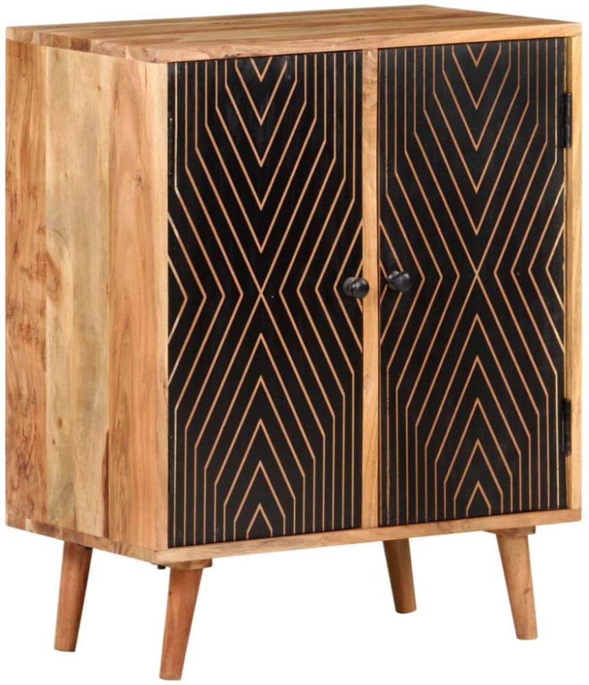 vidaXL Sideboard 60 x 35 x 75 cm Massivholz Akazie [322668] Bild 1