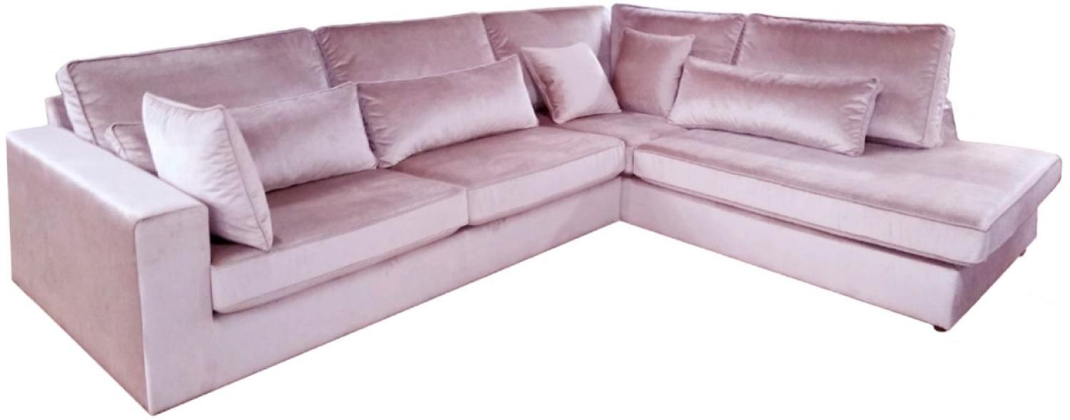 Casa Padrino Luxus Ecksofa 317x250 x H. 87 cm - Verschiedene Farben - Modernes Wohnzimmer Sofa mit Kissen - Moderne Wohnzimmer Möbel Bild 1