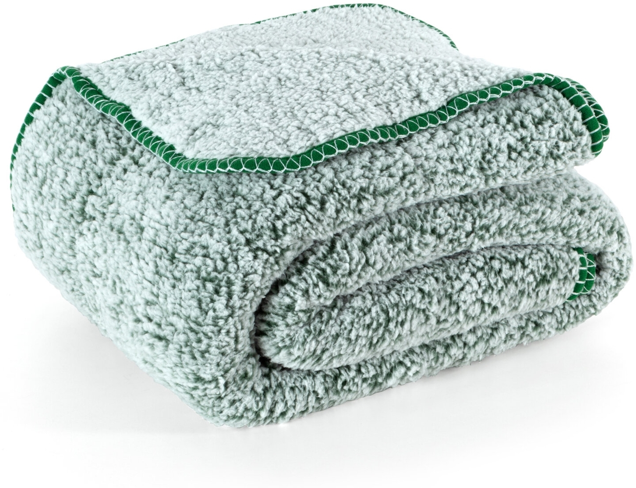 Wohndecke KOALA Gesteppte Sofadecke Wohndecke Tagesdecke Bettüberwurf Kuscheldecke grün weiß 150x200 cm Bild 1