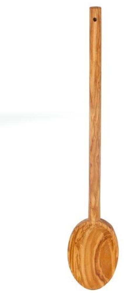 Oliven Holz Kochlöffel Rührlöffel Löffel Servierlöffel Holzlöffel oval 30 cm Bild 1