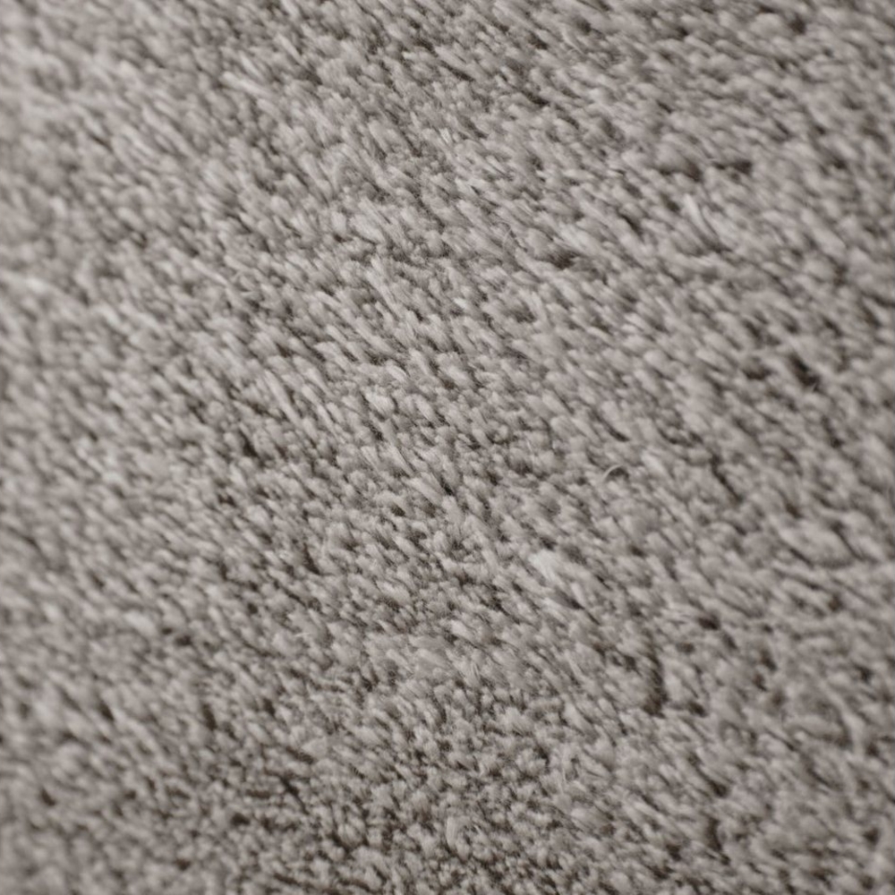 KADIMA DESIGN Teppich waschbar Unifarben Wohnzimmer schmutzabweisend Teppich Kurzflor, Rechteckig, Höhe: 14 mm, Florhöhe: 10 mm, 100% Polyester, Rechteckig, 60x100 cm, Grau Bild 1