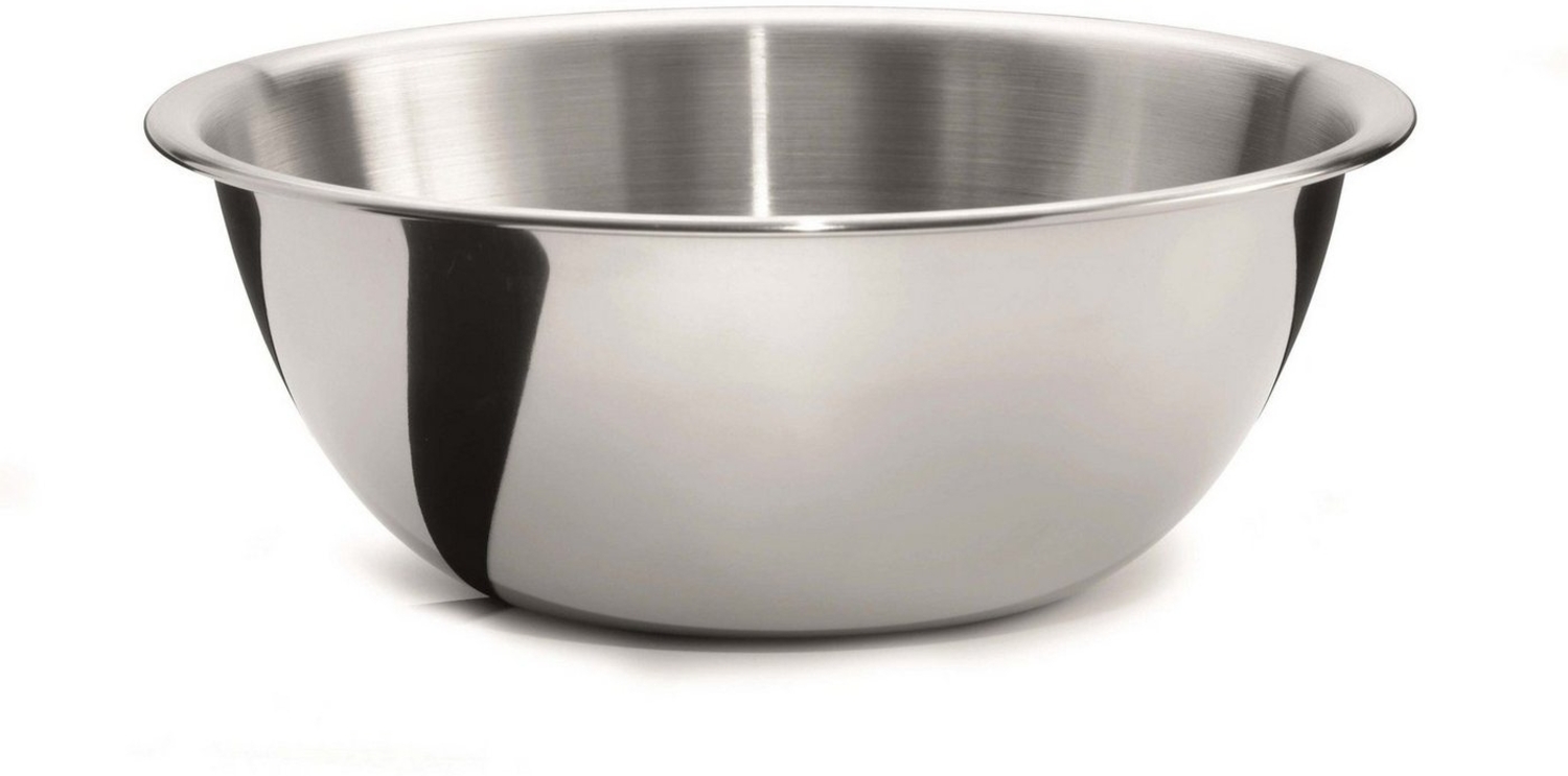 Edelstahl Küchenschüssel Rührschüssel Salatschüssel Servierschale Ø36cm 11 Liter Bild 1