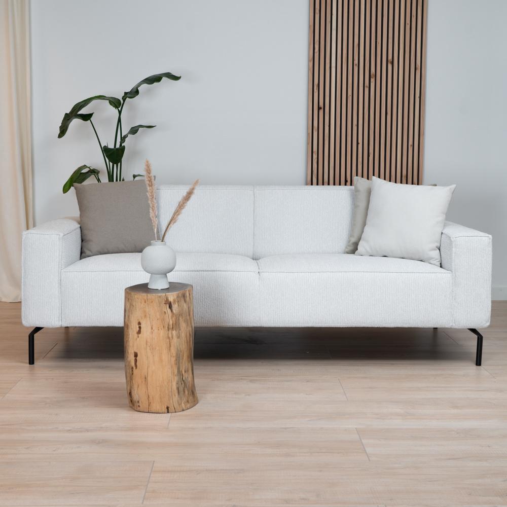 Bronx71 Sofa 3-Sitzer Kansas Stoff off white Bild 1