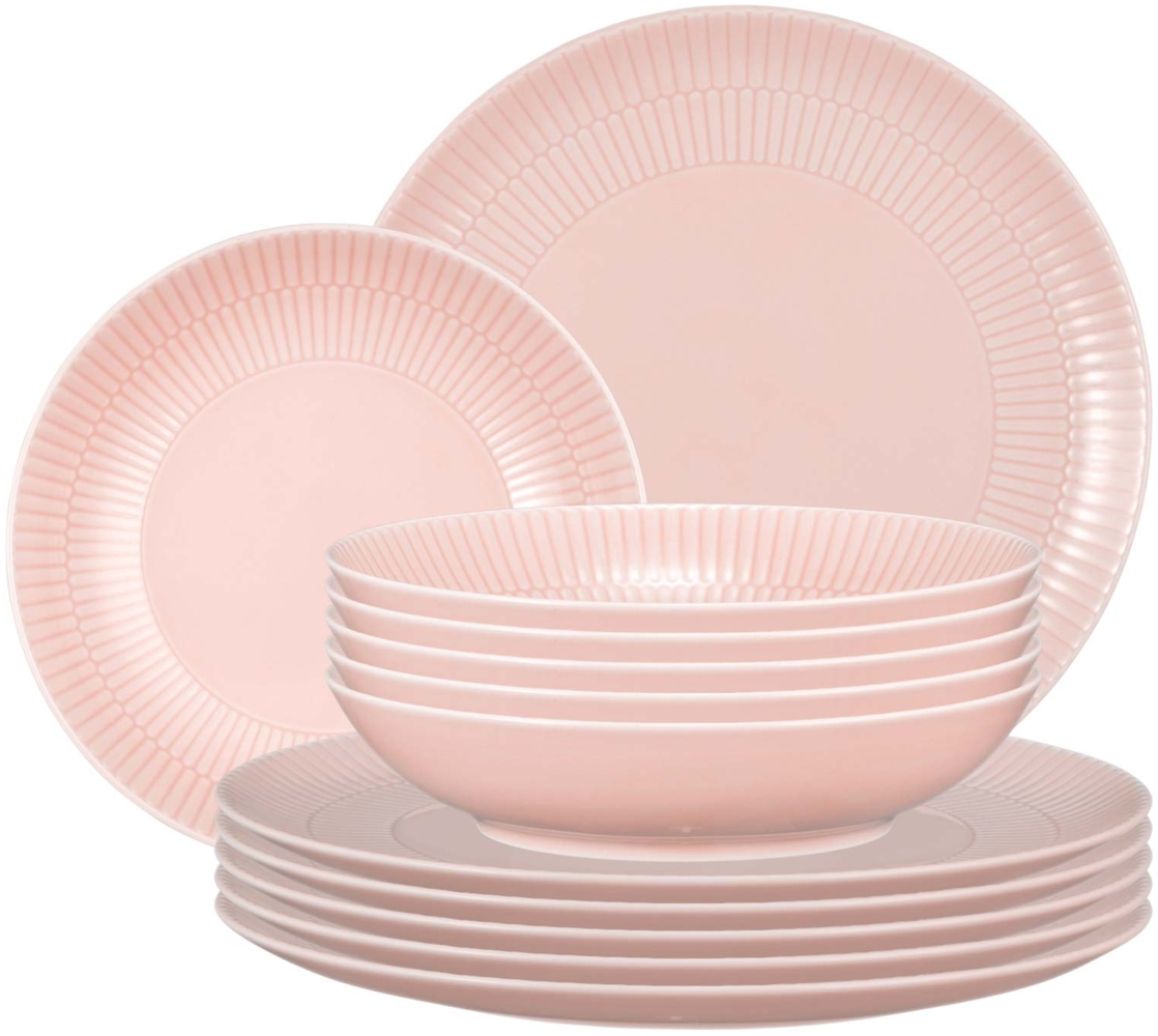 Seltmann Weiden Amina Tafelservice 12-teilig Rosé Bild 1