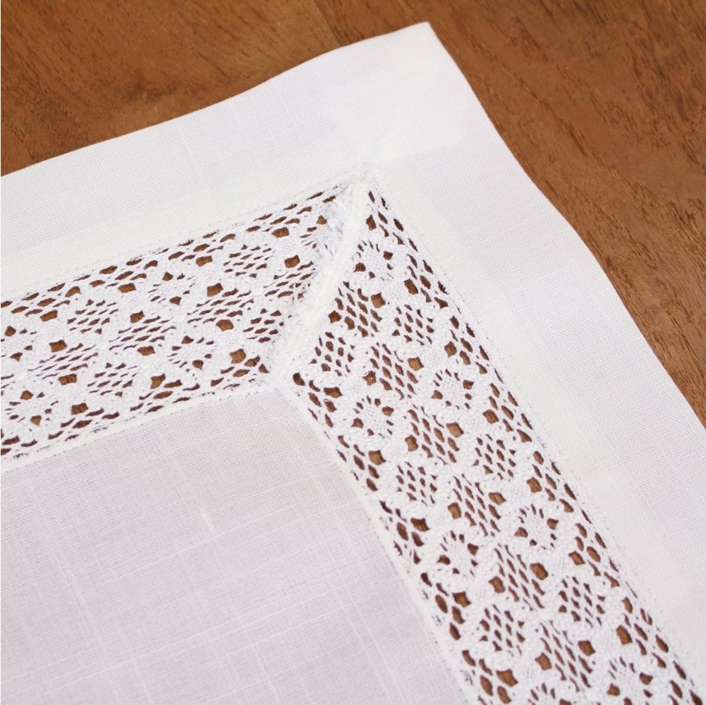 Tischläufer Häkelborte Tischdecke Tischtuch Tischband Esstisch Tisch Deko Bild 1