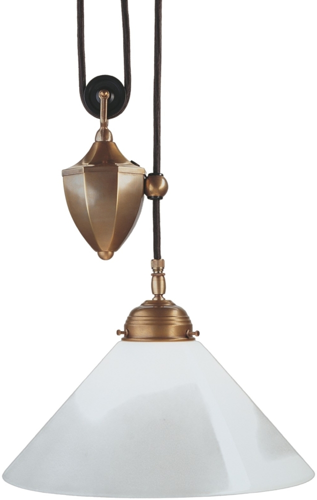 Deckenleuchte Ei02-70op Berliner Messing Bild 1