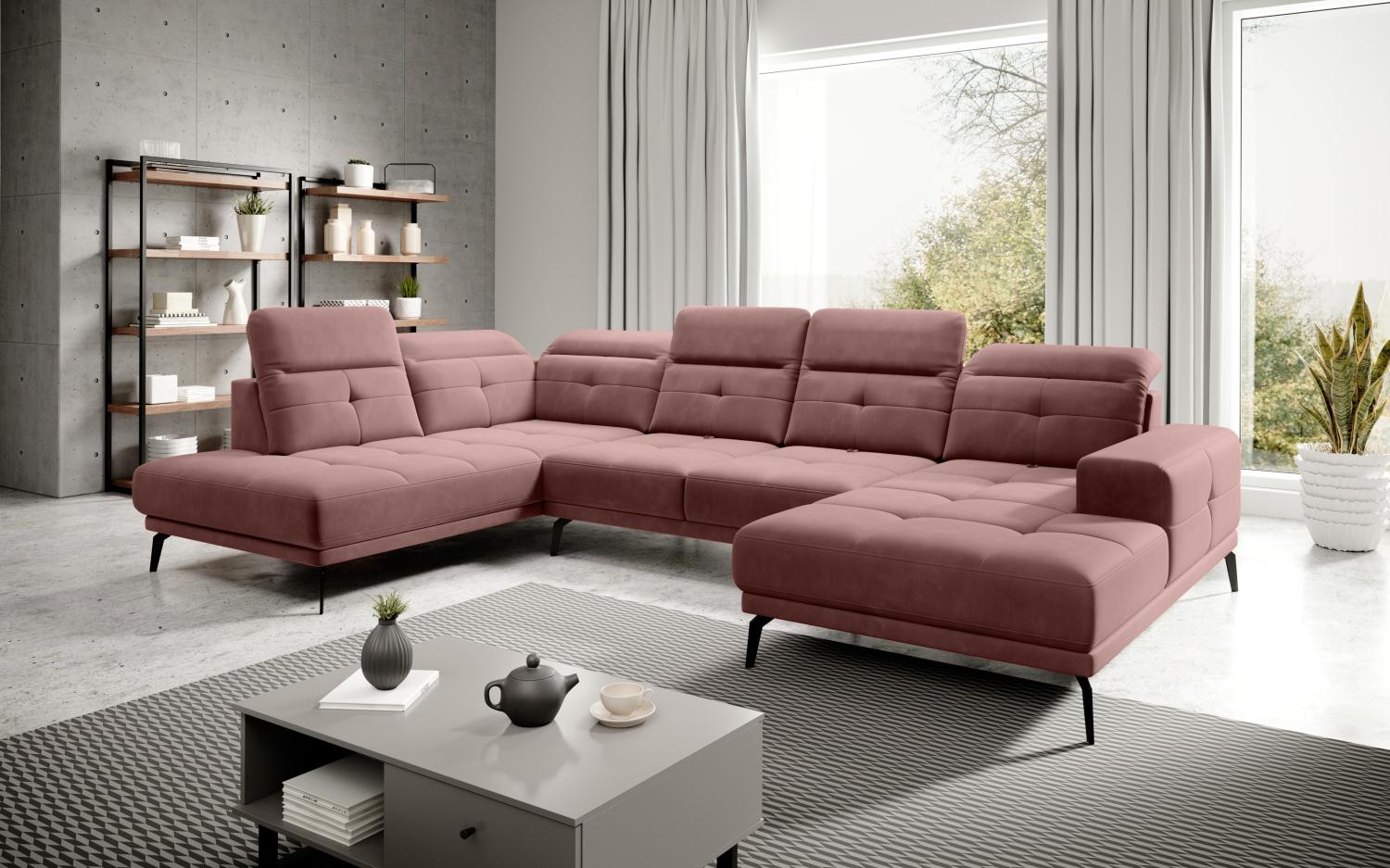 Wohnideebilder Bretan Rosa Ecksofas & Eckcouches CO-BRE-LT-24LU Bild 1