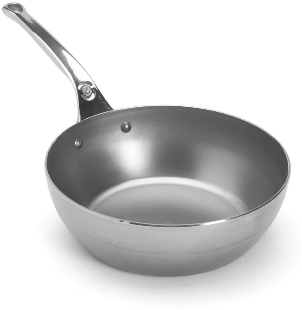 De Buyer Sauteuse / Schmorpfanne Mineral B Pro - 24 cm - Silber Bild 1