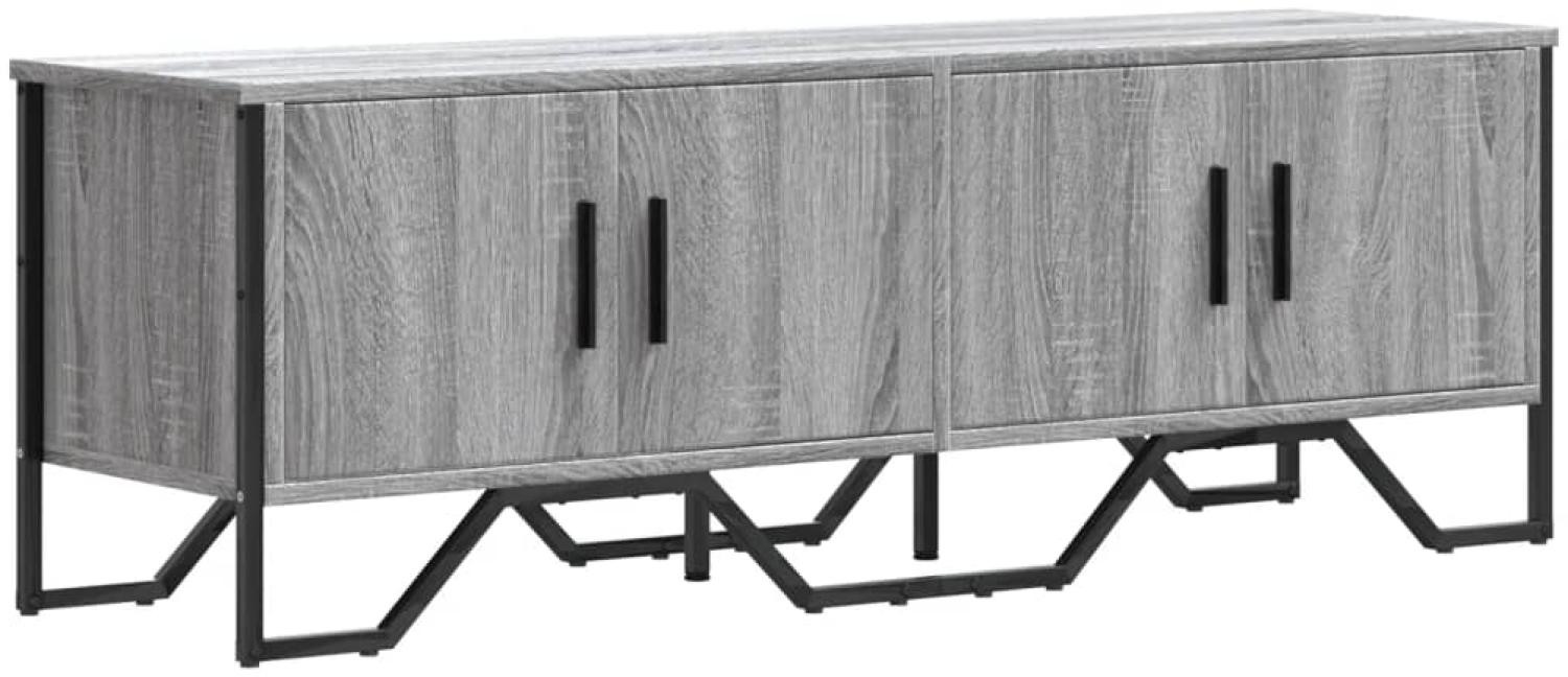 vidaXL TV-Schrank Grau Sonoma 122x34x41 cm Holzwerkstoff 848587 Bild 1