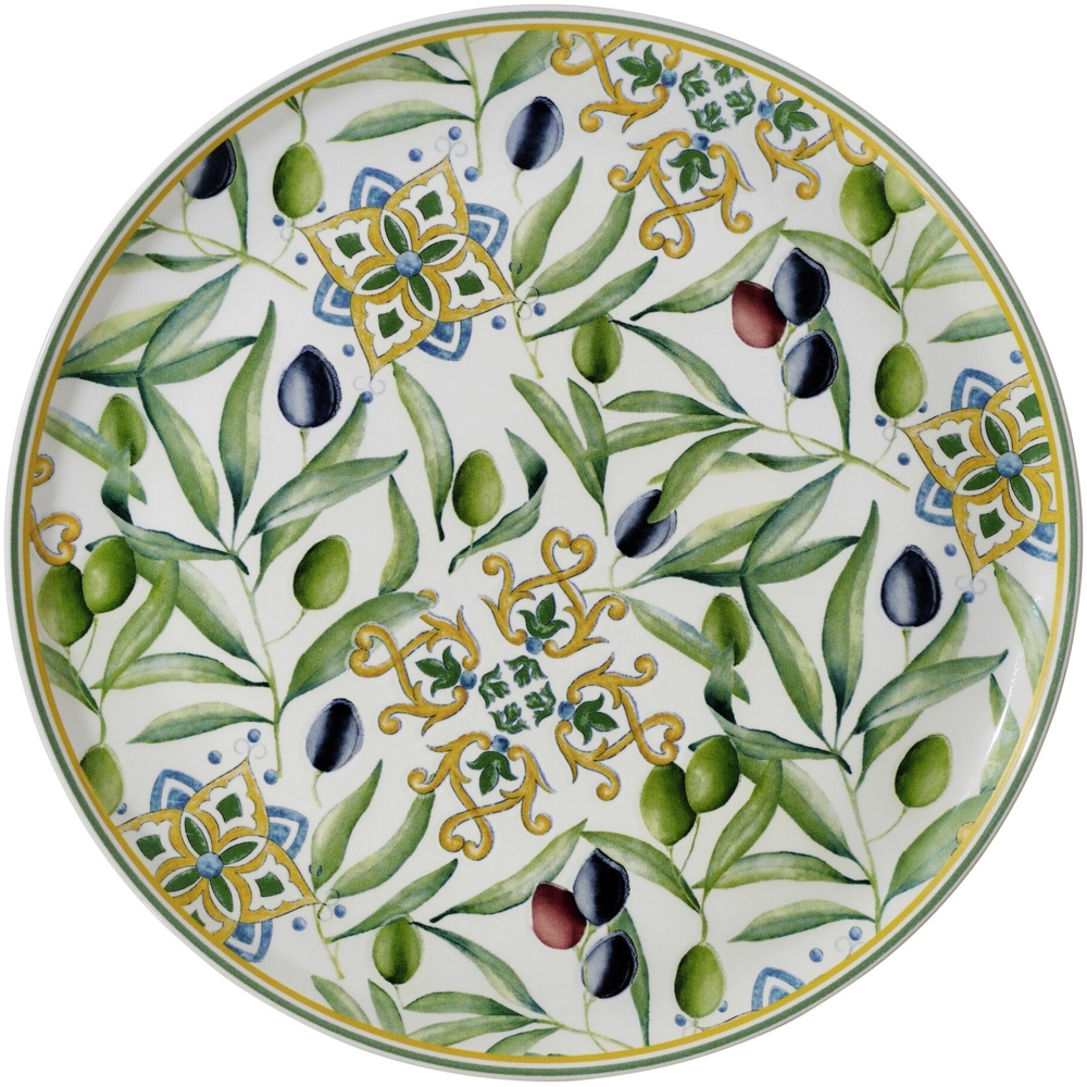 Pizzateller 31,5cm Roma Oliva Bild 1