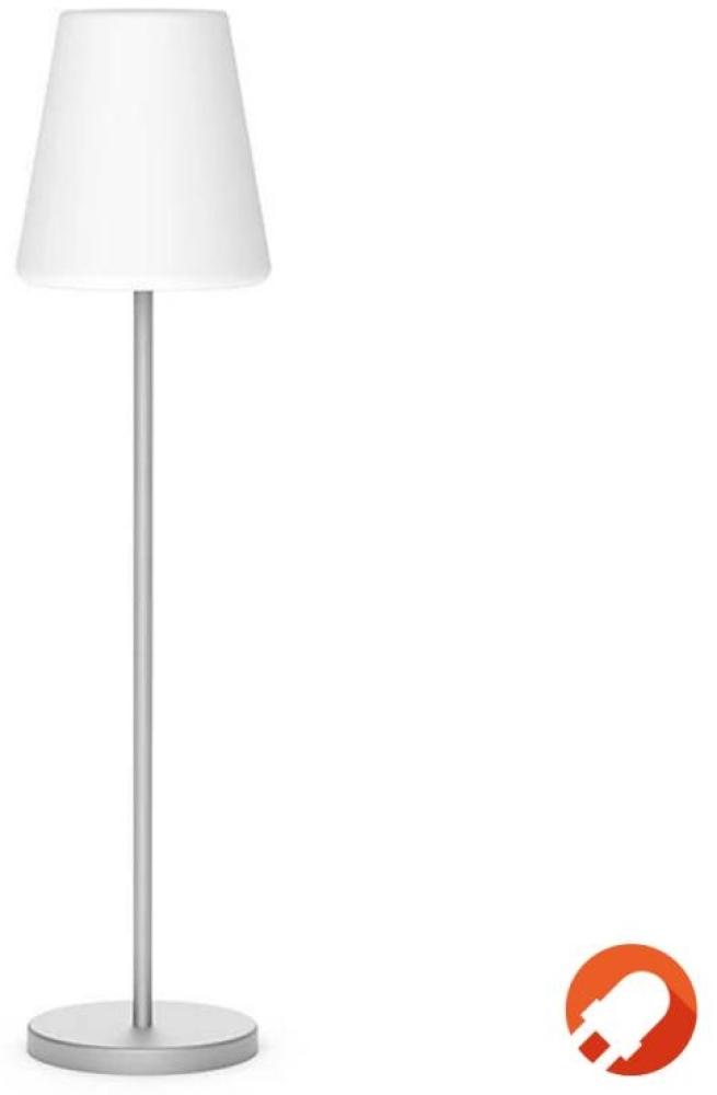 New Garden LOLA SLIM 120 Outdoor & Indoor Stehlampe RGBW space grey Akku dim Fernbedienung Bild 1