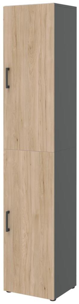 Aktenschrank in Hickory - 40x212,5x34,4cm (BxHxT) Bild 1