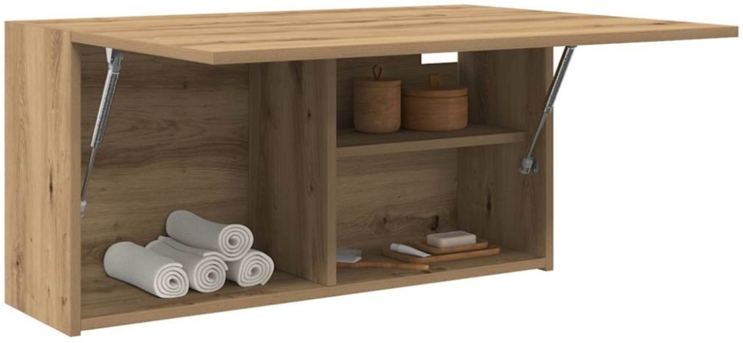 Bad-Wandschrank Artisan-Eiche 80 x 25 x 40 cm Holzwerkstoff Bild 1