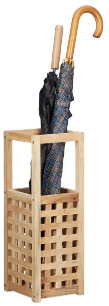 Schirmständer Walnuss Bild 1