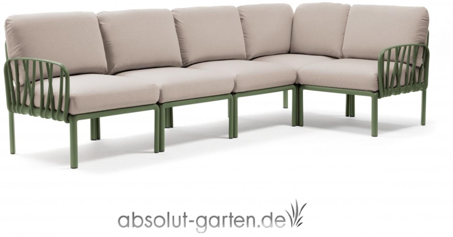 Komodo 5 Loungesofa Kunststoff (Agave / canvas Sunbrella® *) Bild 1