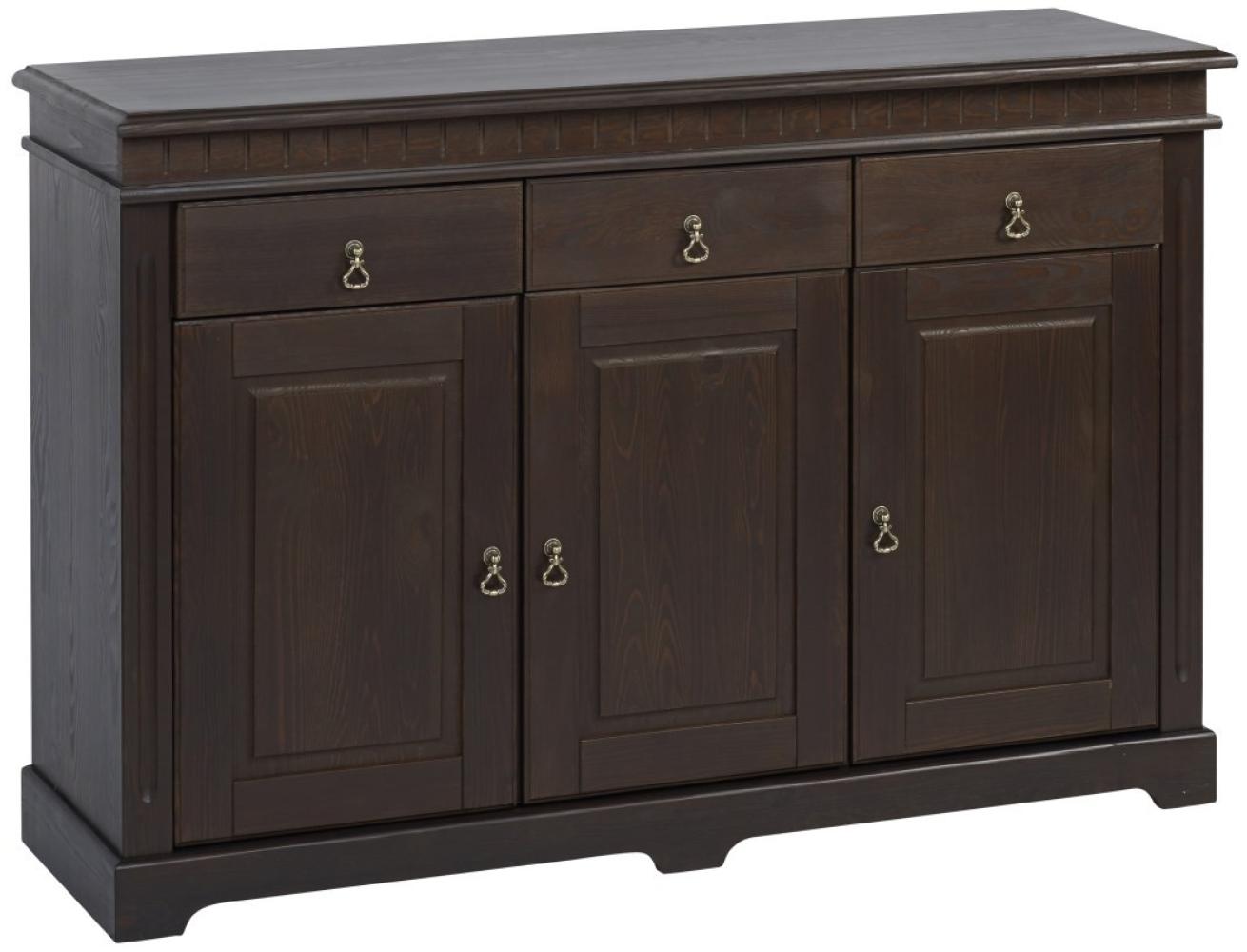 Sideboard kolonial Kiefer massiv 144 cm Cordoba Bild 1