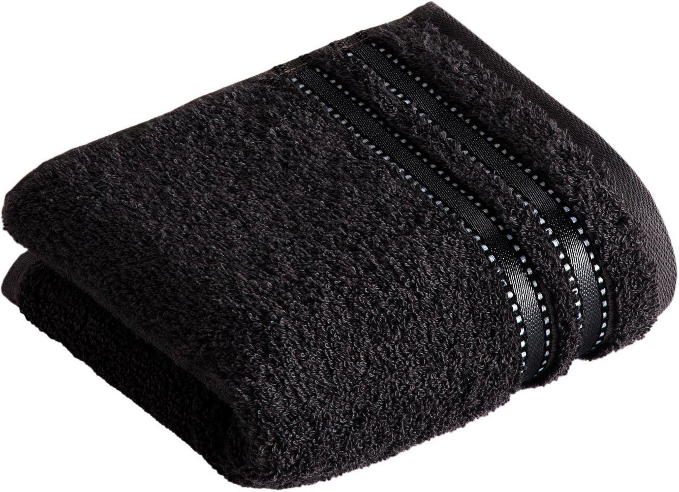 Vossen Seiftuch Cult Deluxe, (3-St), Waschlappen im Set, mit Glanzbordüre, VEGAN Bild 1