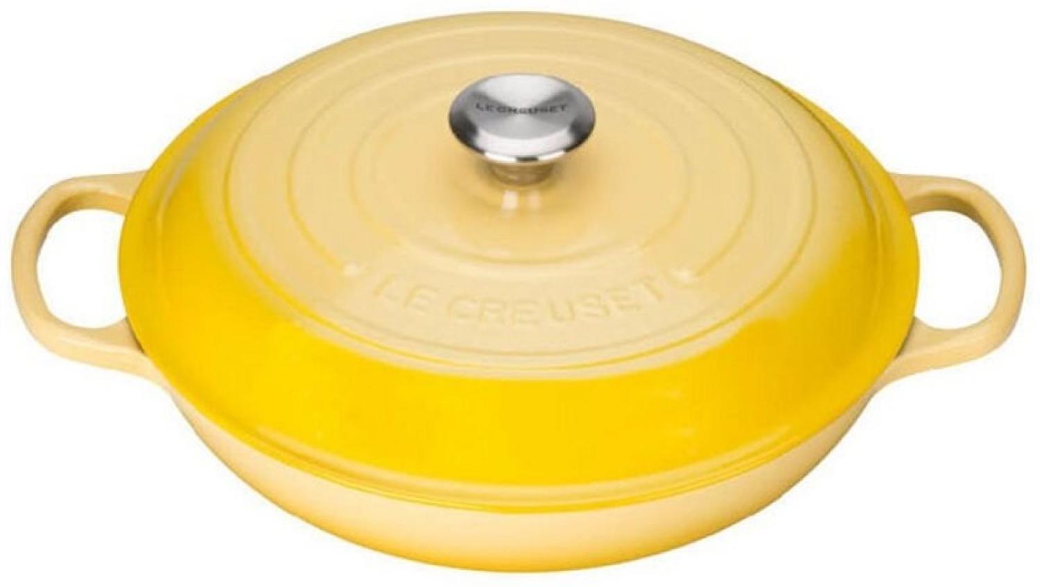 LE CREUSET Bräter Bistropfanne mit Deckel 30cm Bild 1