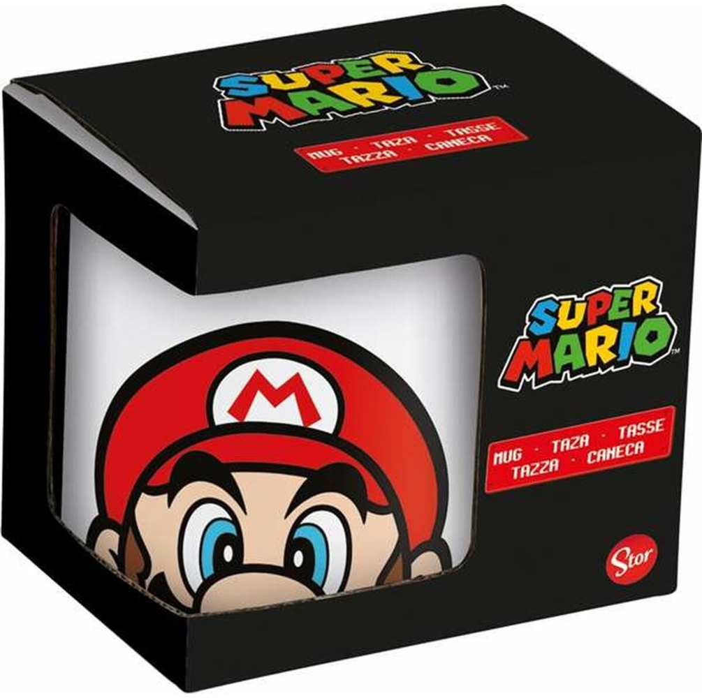 Keramiktasse Super Mario Weiß 325 ml Für Kinder aus Keramik Bild 1