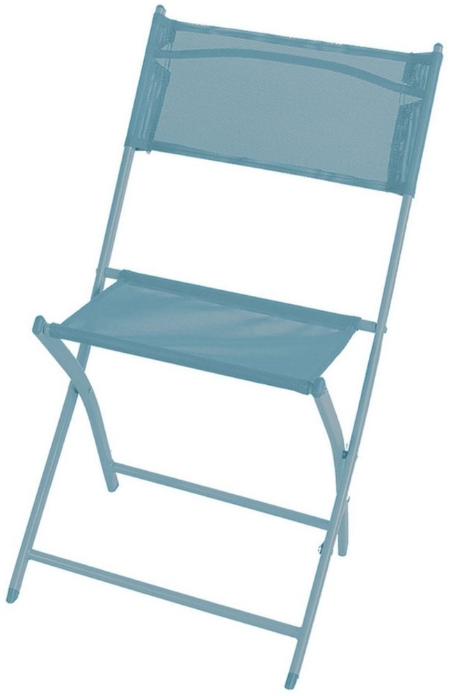 Garten Klappstuhl Gartenstuhl Campingstuhl Klappbar klappbar Türkis Bild 1