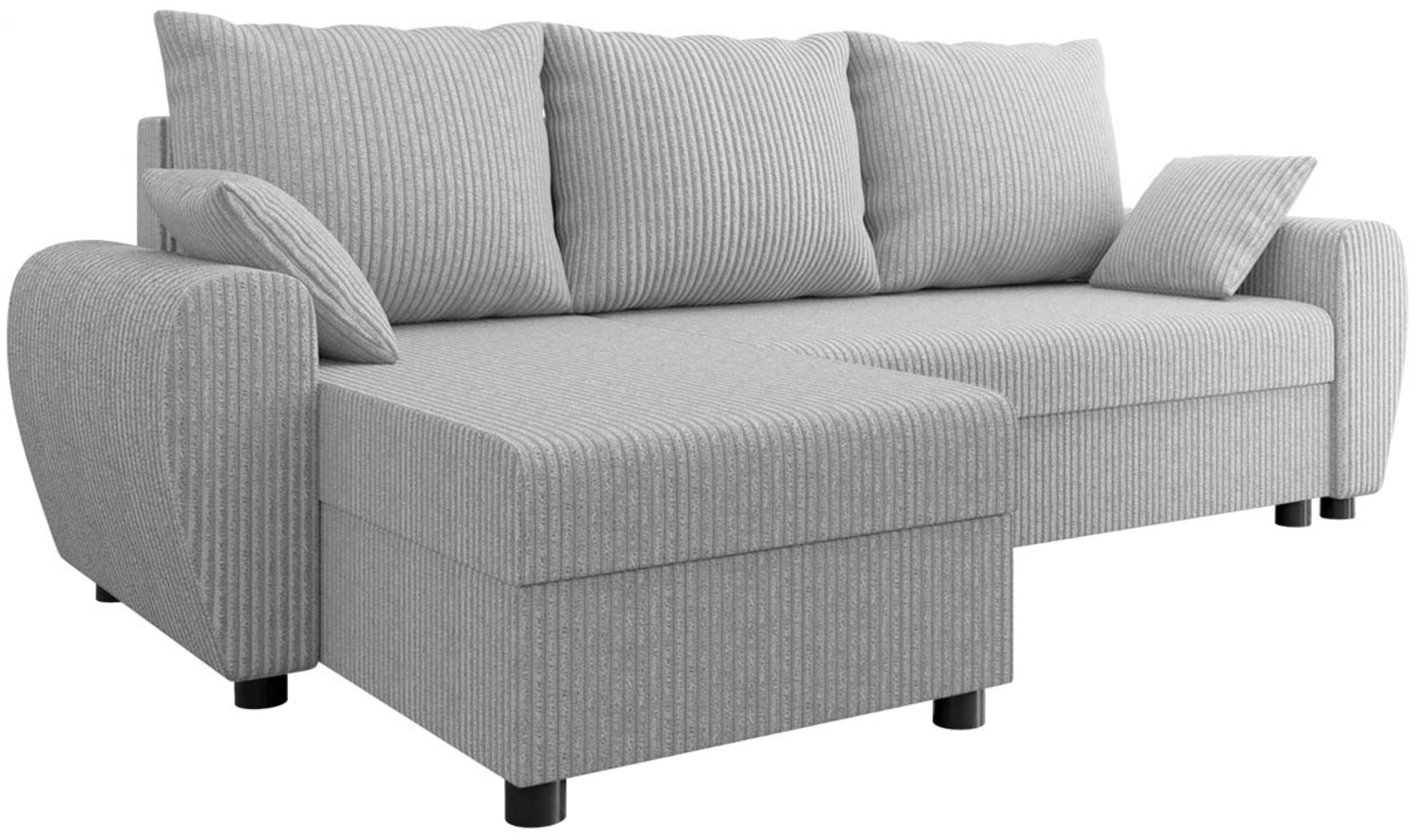 Ecksofa Satorin Cord (Farbe: Poso 110) Bild 1