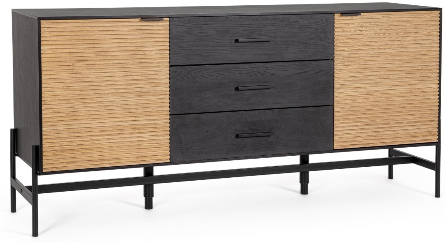 Sideboard Allycia aus Eschenholz, 164 cm Bild 1