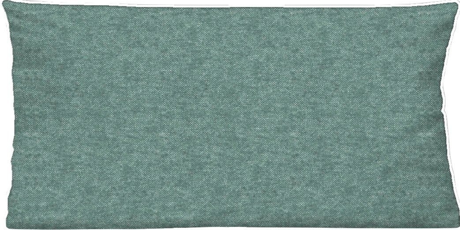 biberna Melange-Flanell Kissenbezug 0840500 MELANGE UNI, fichte, 1x 40x80 cm Bild 1