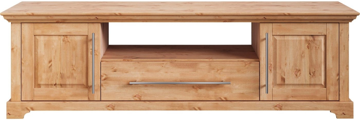 Home affaire TV-Board Meliss, Lowboard, 2-türig, Breite 171 cm, Kiefer massiv, FSC® Bild 1