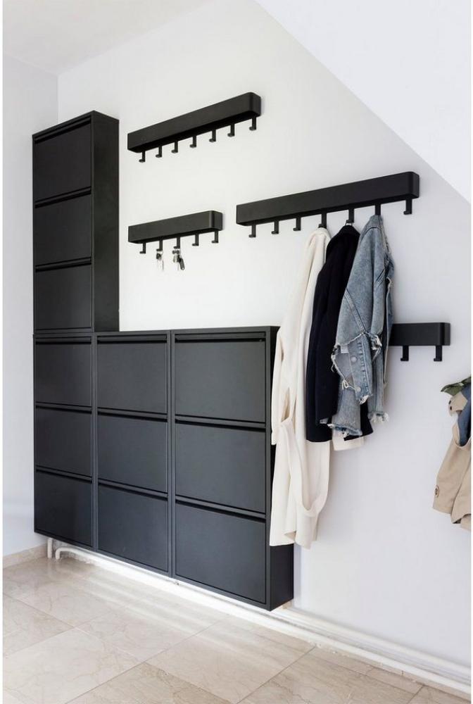 Spinder Wandgarderobe Dax Play 7 Schwarz Bild 1