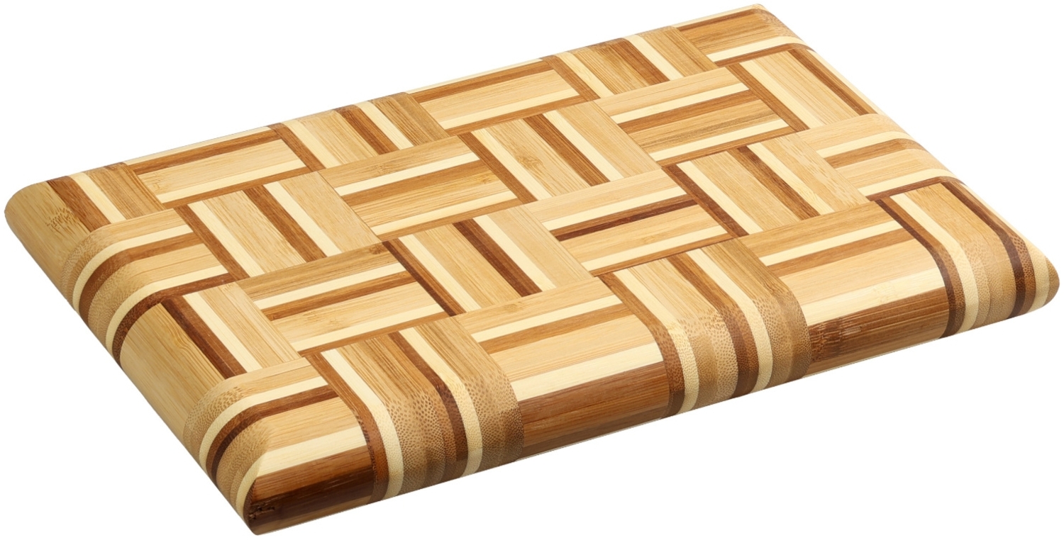 KESPER 58365 Schneidbrett aus Bambus FSC 30 x 20 cm / Servierbrett Bild 1