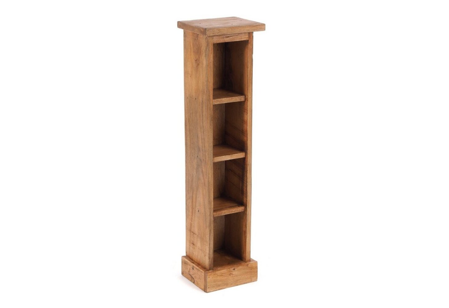 DESIGN DELIGHTS CD-Regal HOLZ CD REGAL "CD TOWER", 76cm(H), Holzregal, CD Rack mit 4 Fächern Bild 1