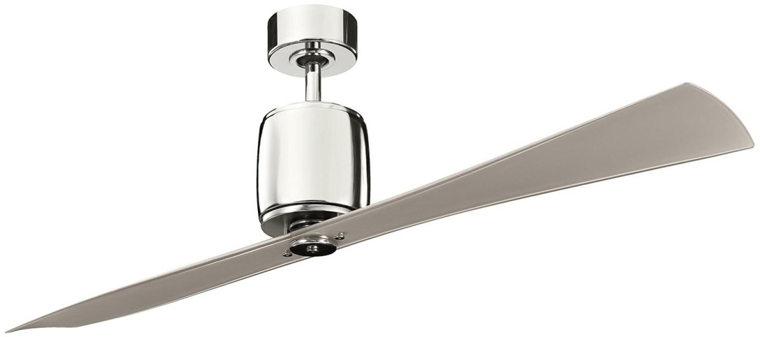 Elstead Lighting Ferron Deckenventilator Nickel poliert Bild 1