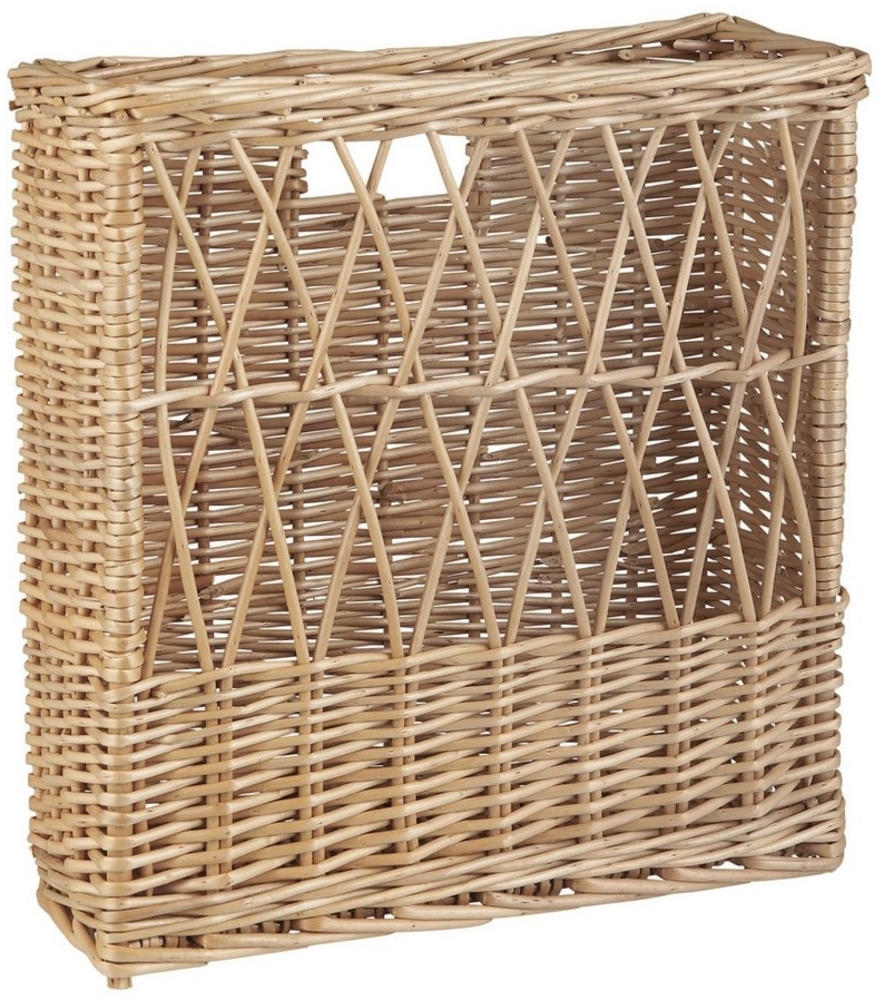 Ib Laursen - Wandkorb Zeitschriftenhalter Zeitungshalter Korb Weide 29033-30 Bild 1