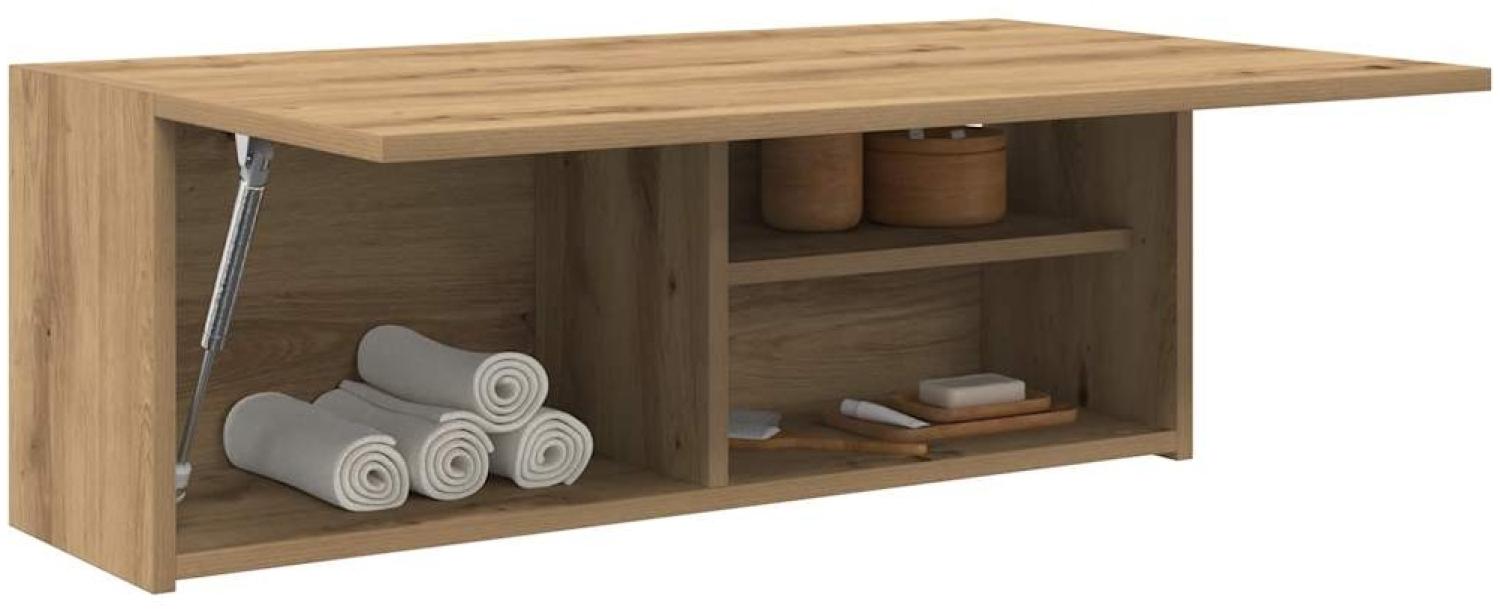 Bad-Wandschrank Artisan-Eiche 80x25x30 cm Holzwerkstoff Bild 1