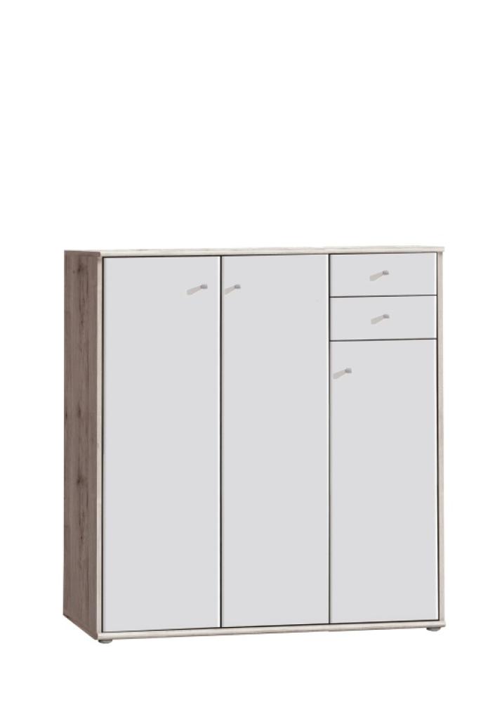 Kommode TEMPRA Sandeiche, 111 x 34 x 106,2 cm Bild 1