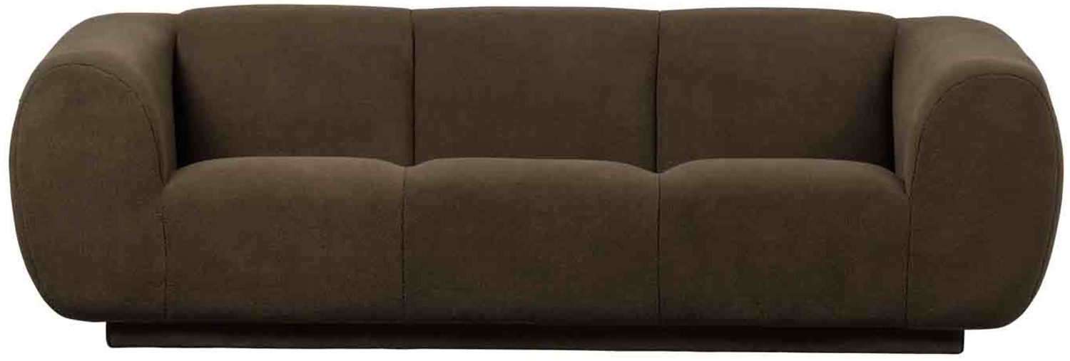 3 Sitzer Sofa Woolly, Braun Bild 1