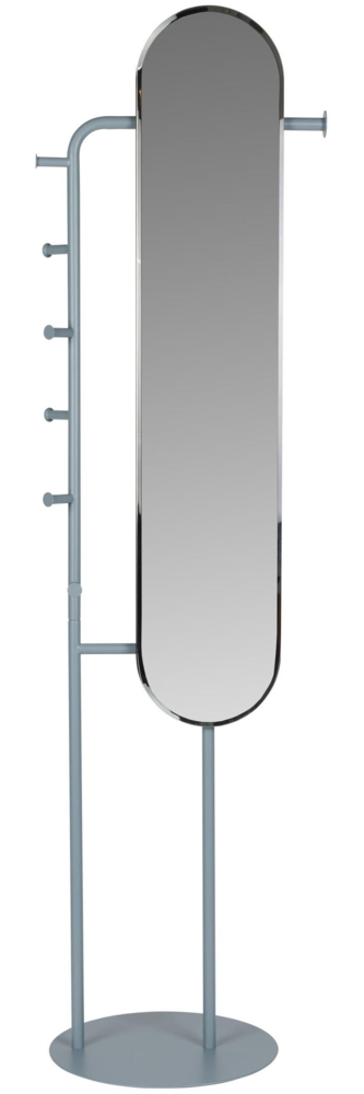 Standspiegel Vero Blau mit Garderobe | Design von Zuiver Bild 1