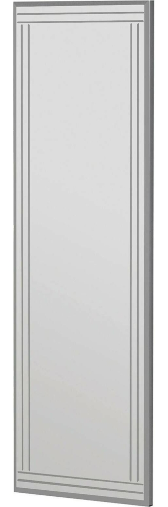 Dmora Spiegel Mossano, Spiegel mit Rahmen, Wanddekorationsartikel, Spiegeldekoration, 40x2h120 cm, Weiß Bild 1