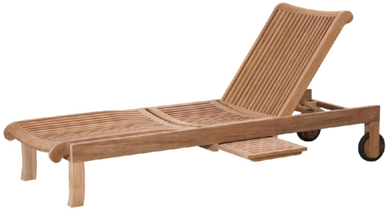 Gartenliege Grosseto Teak Massivholz von Teako Design Bild 1