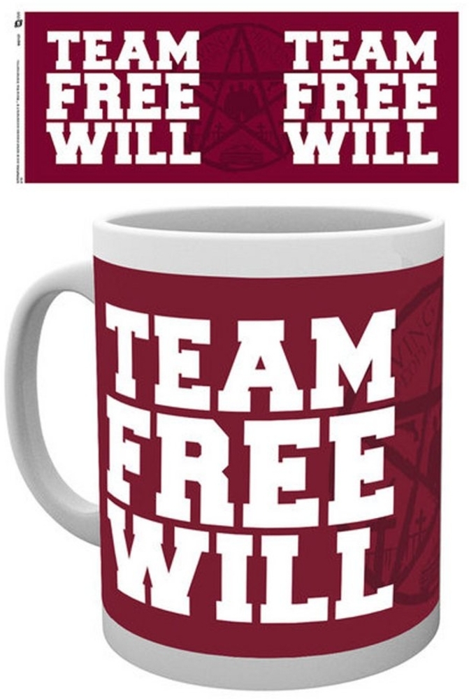 Tasse Supernatural - Lizenz Tassen - Team Free Will Bild 1